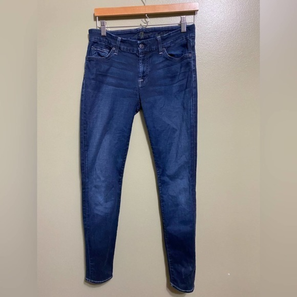 7 for All Mankind The Skinny Jeans, Size 28 x 30‎